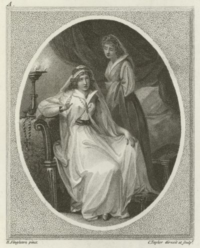 Escena de Otelo, de William Shakespeare de Henry Singleton